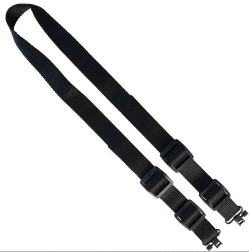 Red Rock Gear US Tactical D6 Hunting Sling 2-Point 1.25" Black Nylon