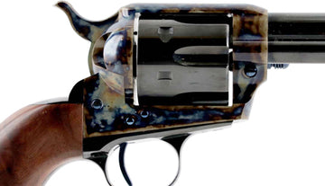 Standard Manufacturing SAA 45 LC 7.5" 6-Rd Single Action Revolver - Case Colored Frame - 1-Piece Grip