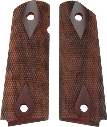Ed Brown Double Diamond 1911 Government Cocobolo Wood Grips