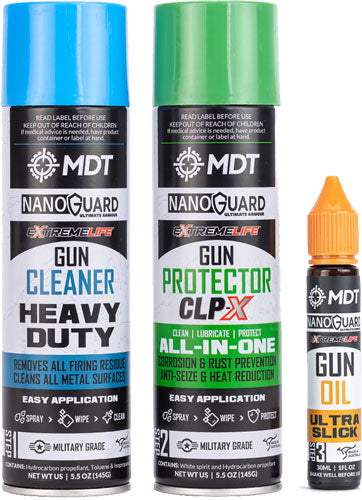 MDT Sporting Goods NanoGuard 3 Step Cleaning Kit Standard