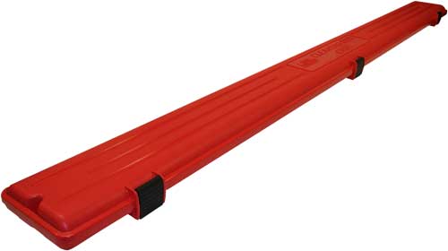 MTM Gun Cleaning Rod Case Red - Holds 4 Rods up to 47.5"