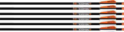 Easton Xbow Bolt 9mm Carbon 22" 3" Vanes Half Moon Nock 6-Pack
