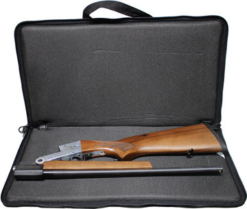 Iver Johnson IJ700 Shotgun Soft Case 21"x12" Black Nylon - Fits 18.5" Barrel Folded