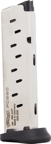 Walther Arms PD380 380 ACP 9-Rd Pistol Magazine - Stainless
