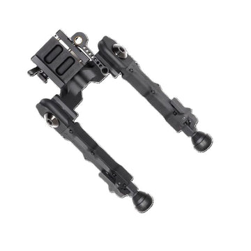 Accu-Tac WB-4 Wide Body Bipod Arca Spec QD 4.5"-7.5" Matte Black Aluminum