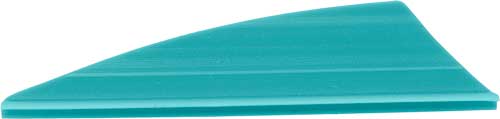 TAC Vanes Driver 2.25" Turquoise Fletching - 36 Pack