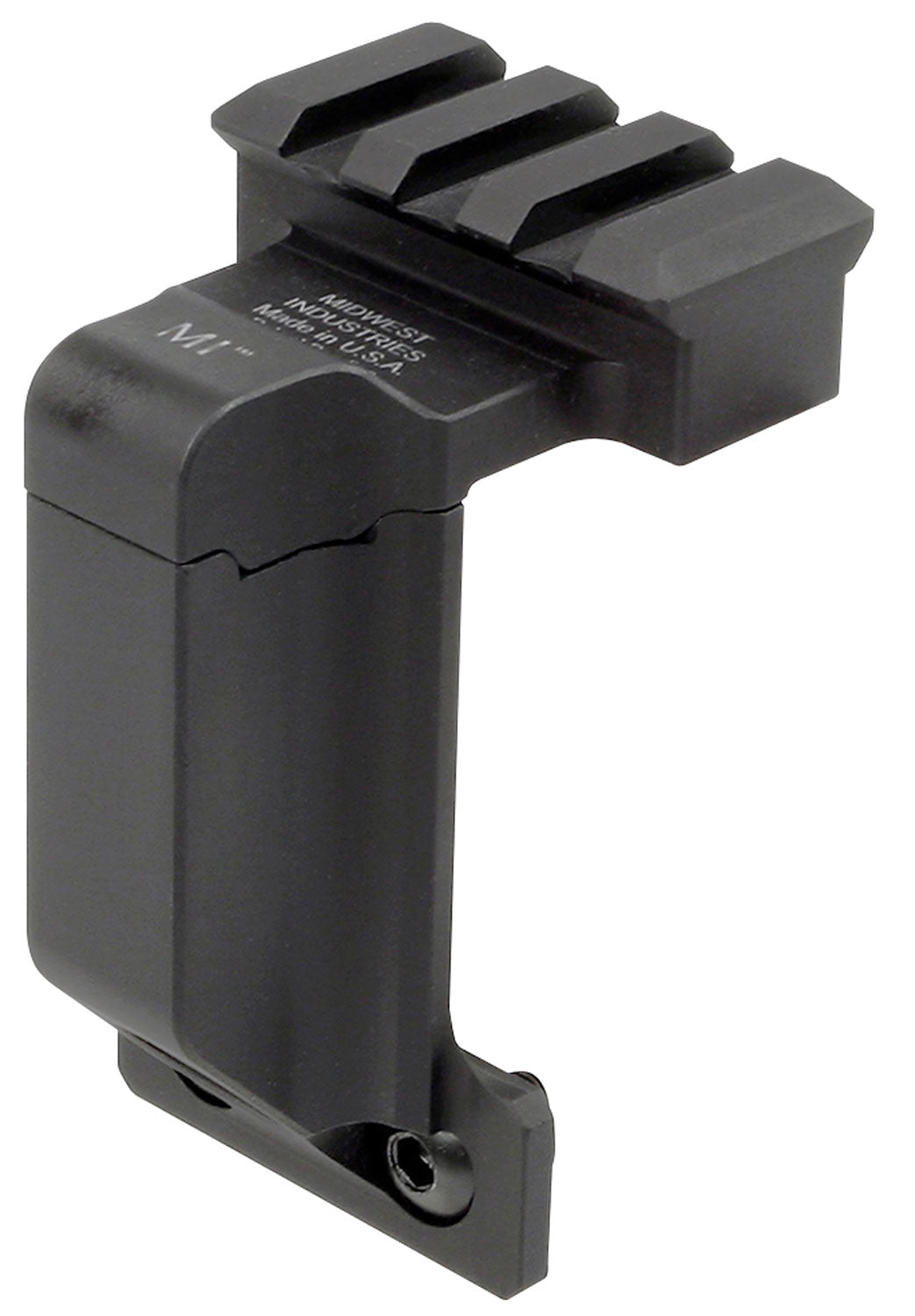 Midwest Industries Gen 2 Sub-2000 Mini Optic Mount - Picatinny - Black