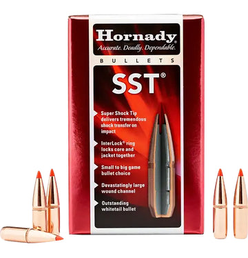 Hornady SST .270 Cal .277 130gr Reloading Bullets - 100/Box