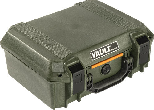Pelican Vault V200 Medium Pistol Case 14" OD Green w/ Foam