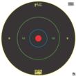 Pro-Shot Splatter Shot 12" Bullseye Multi-Color Target - 5 Pack