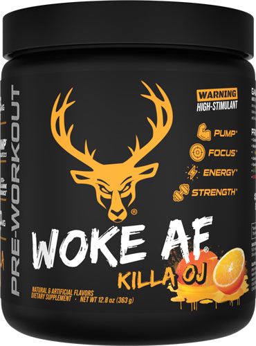 Bucked Up Woke AF Pre-Workout Killa OJ 30 Servings