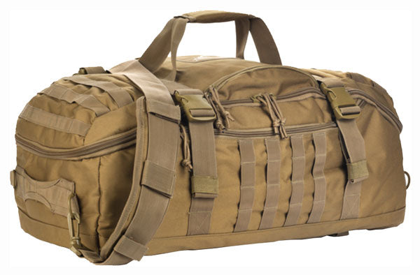 Red Rock Gear Traveler Duffel Bag 55L Coyote Tan 600D Polyester