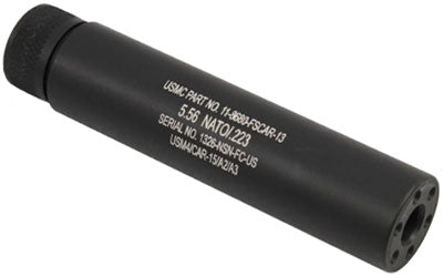 Guntec USA AR-15 Slip Over Fake Suppressor 1/2x28 Anodized Black