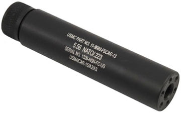 Guntec USA AR-15 Slip Over Fake Suppressor 1/2x28 Anodized Black