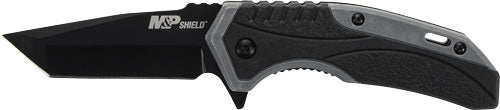 Smith & Wesson M&P Shield 2.8" Tanto Spring Assist Folding Knife - Black