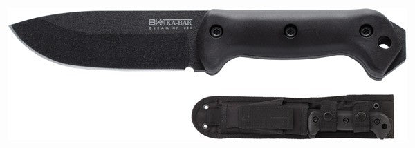 Ka-Bar Becker Companion BK22 5.25" 1095 Cro-Van Fixed Blade Knife w/ Polyester Sheath