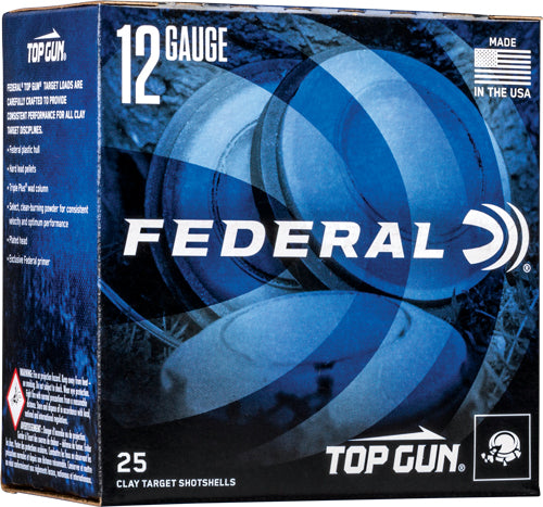 Federal Top Gun 12 Gauge 2-3/4" 1-1/8 oz #7.5 Shot 1145 fps - 250 Rd Case