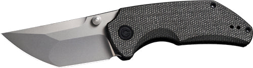 Civivi Knives Thug 2 2.69" Tanto Silver Bead Blasted Nitro-V - Dark Green Micarta Liner Lock Folding Knife