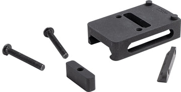 Evolution Gun Works Trijicon RMR / Holosun 407C / 507C Picatinny Rail Adapter - Matte Black
