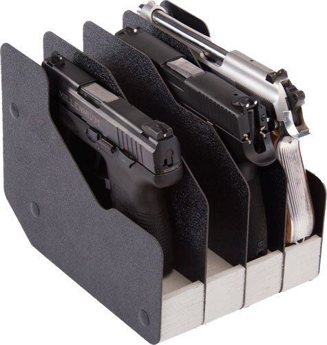 BenchMaster Four Gun Pistol Rack 4-Pistol Kydex Storage