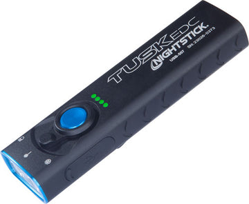 Nightstick TUSK EDC USB-557 1700 Lumen Rechargeable Flashlight w/ UV Floodlight & Green Laser