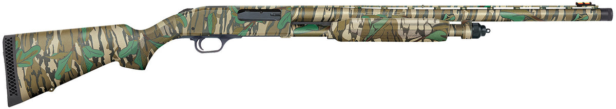 Mossberg 835 Ulti-Mag Turkey 12 Gauge 3.5" 24" 5+1 Pump-Action Shotgun - Mossy Oak Greenleaf, Optic Ready