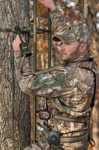 Hunter Safety System Lifeline 30' Reflective w/Single Recon Carabiner - Treestand Climbing System