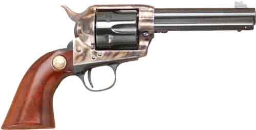 Cimarron P-Model Pre-War .44-40 Win 4.75" 6-Shot SAO Revolver - Color Case Hardened/Blued Walnut