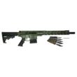 Great Lakes Firearms GL10 AR-10 .308 Win 16" 10-Rd Semi-Auto Rifle w/ 5 OTF Knives - Lichen Green