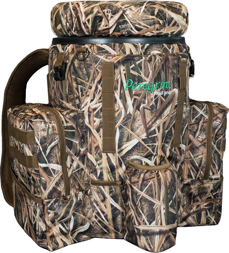 Peregrine Outdoors Venture Bucket Pack Pro Mossy Oak Shadowgrass Blades 6 Gallon