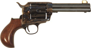 Cimarron Thunderball 357 Mag 4.75" 6-Shot SAO Revolver - Color Case Hardened/Blued Walnut Birdshead