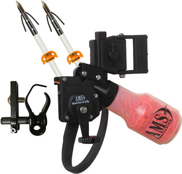AMS Bowfishing Retriever Pro Combo Kit 200 lb Line 25 yds - Left Hand