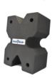 BenchMaster Weapon Rack X-Block Foam Shooting Rest - Black