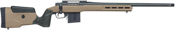 Mossberg Patriot LR Tactical 308 Win 22" Threaded 10+1 Bolt-Action Rifle - FDE Stock, Matte Blue
