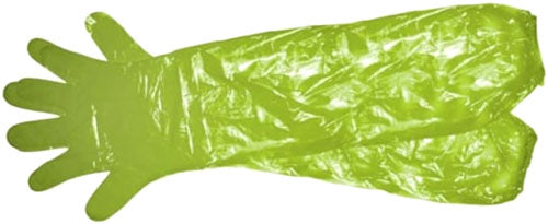 HME Products Field Dressing Gloves Disposable Shoulder Length - 1 Pair