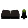 XS Sight Systems DXT2 Standard Dot Night Sights for Glock 17-38 - Suppressor Height - Green Tritium
