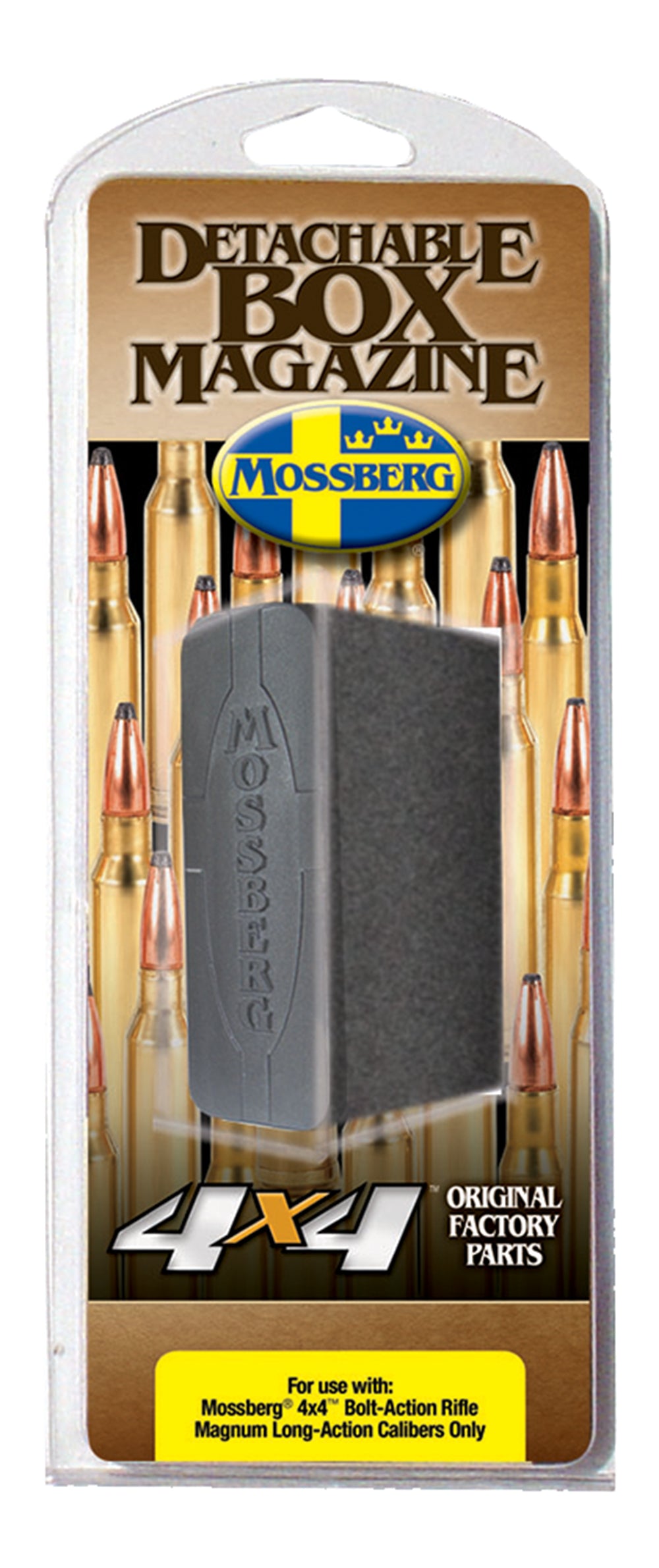 Mossberg 95034 Patriot/4x4 Magnum Long-Action 3-Rd Magazine