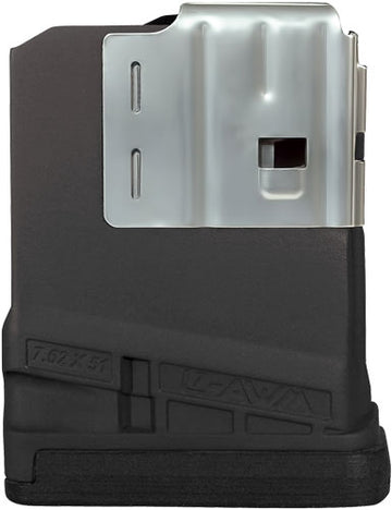 Lancer L7AWM SR-25 7.62x51 NATO 10-Rd Opaque Black Magazine