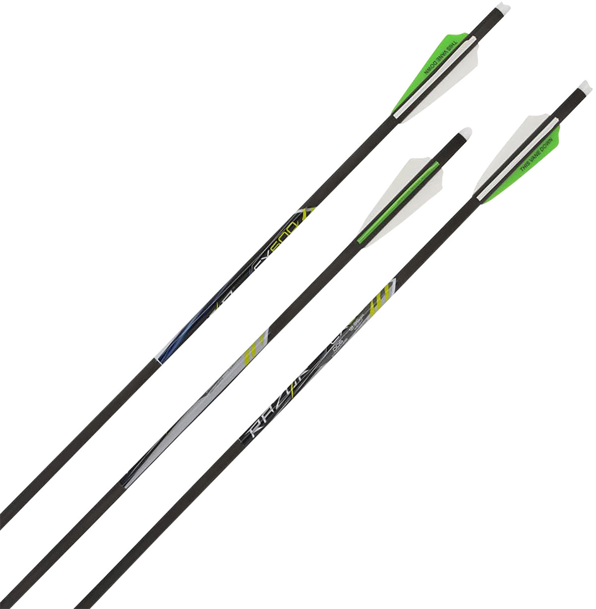 Allen CX600 Crossbow Bolts 20" 3" Vanes Moon Nock 3-Pack