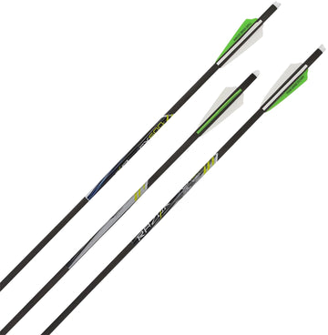 Allen CX600 Crossbow Bolts 20" 3" Vanes Moon Nock 3-Pack