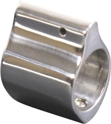Guntec USA AR-15 Low Profile Gas Block .750 Dia Polished Stainless