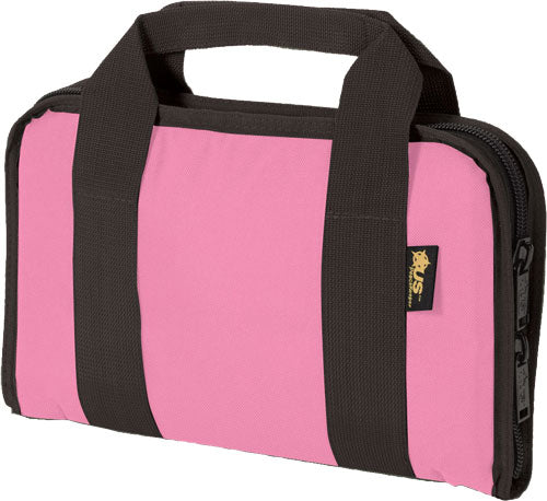 US PeaceKeeper Attache Pistol Case Pink 13.5" - Holds 5 Mags