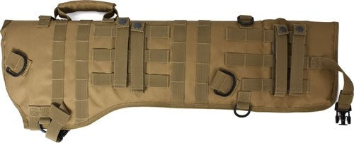 Red Rock Gear MOLLE Rifle Scabbard Coyote Tan 600D Polyester