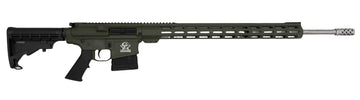 Great Lakes Firearms AR-10 243 Winchester 24" 5+1 Semi-Auto Rifle - OD Green