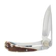Uncle Henry 3UH Large 2.75" Drop Point Folding Knife Staglon Handle