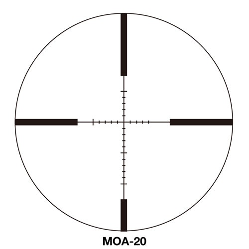 Sightron S1 4-12x40 AO G2 MOA-20 1in Matte Riflescope