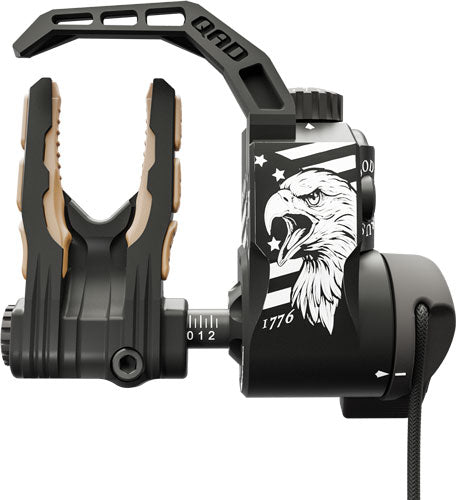 QAD Ultrarest MX2 1776 Edition Engraved Drop-Away Arrow Rest RH