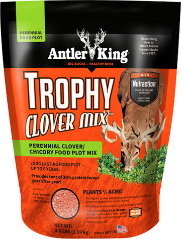 Antler King Trophy Clover 1/2 Acre 3.5 lb Spring/Fall Seed