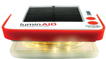 ARB LuminAID Solar String Light 32 ft Warm White LED with Phone Charger
