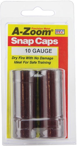 A-Zoom Metal Snap Cap 10 Gauge 2-Pack